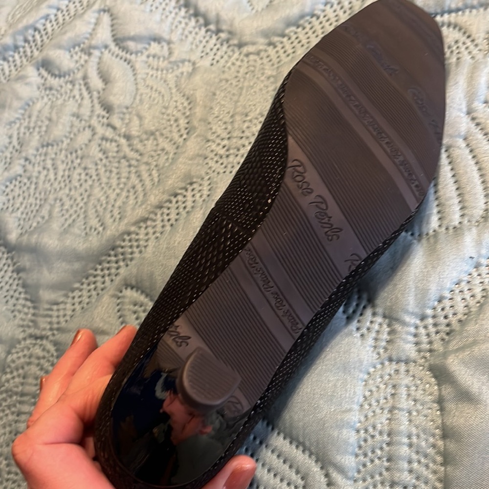 (#106)NWT ladies black dress shoes by Rose Petals/walking Cradles. Size 6 1/2N - Picture 9 of 16